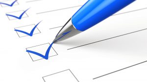 Ondertekening of vinkje